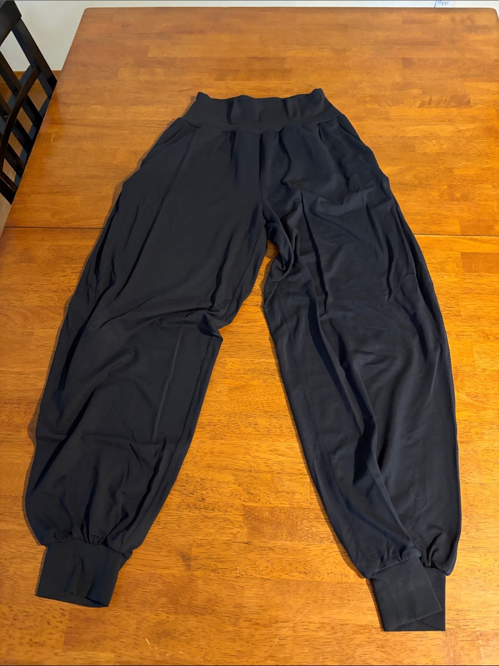 lululemon athletica Black High-Waist Pull-On Pants